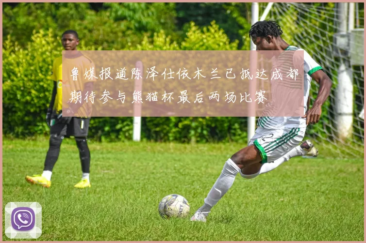 鲁媒报道陈泽仕依木兰已抵达成都期待参与熊猫杯最后两场比赛